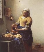 VERMEER VAN DELFT, Jan, The Milkmaid